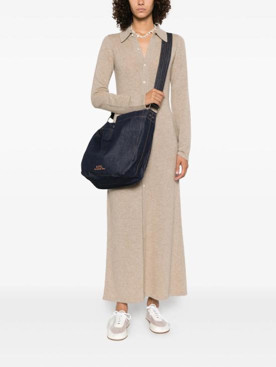 26FW 아페쎄 저널 로고 숄더백 COHIZM61939 IAI - A.P.C.