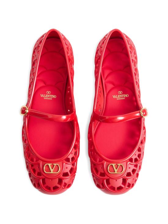 26FW 발렌티노 가라바니 플랫 슈즈 9W2S0PV9RMC RDU Rosso - VALENTINO GARAVANI