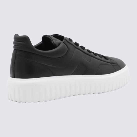 26SS 호간 H 스트라이프 스니커즈 HXM6450FC60 LE9B999 NERO BIANCO - HOGAN