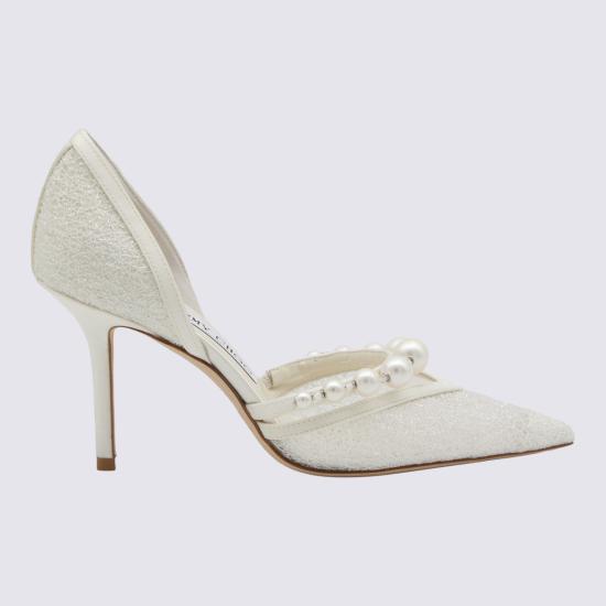 26FW 지미추 힐/펌프스 AURELIE85 QKG000698 IVORY WHITE