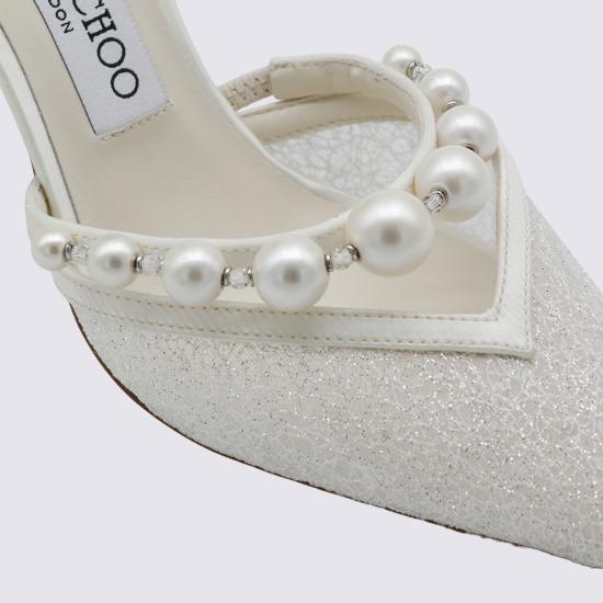 26FW 지미추 힐/펌프스 AURELIE85 QKG000698 IVORY WHITE - JIMMY CHOO