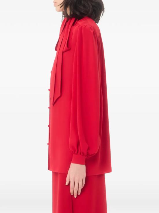 26FW 발렌티노 가라바니 블라우스 9B3AB8K01MH R9M Rosso - VALENTINO GARAVANI