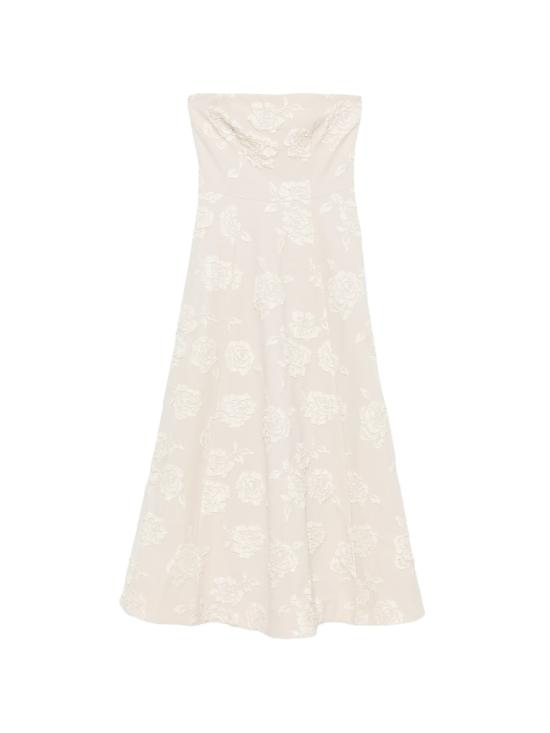 26FW 로테이트 미디 원피스 116257 2107 Bianco
