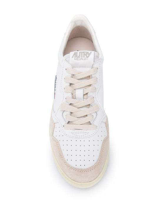 26FW 오트리 메달리스트 로우 스니커즈 AULM LS33 Bianco - AUTRY
