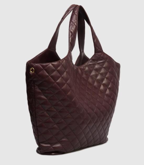 26SS 생로랑 이카 퀼티드 나파 백 698651AAANG 6195 WINE - SAINT LAURENT