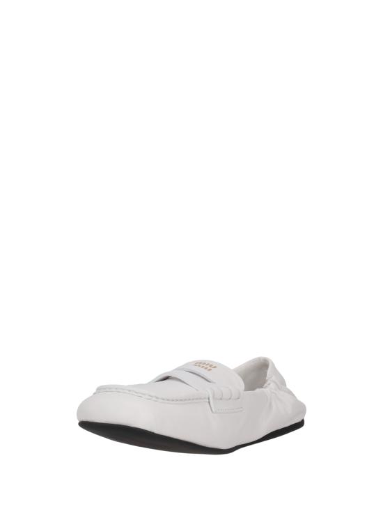 26FW 미우미우 로퍼 5D341EFD005EFX F0009 BIANCO - MIU MIU