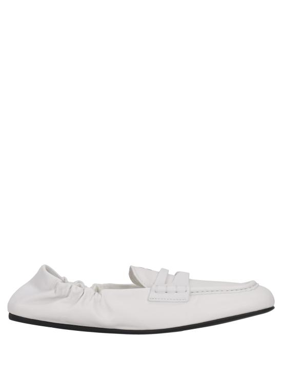 26FW 미우미우 로퍼 5D341EFD005EFX F0009 BIANCO