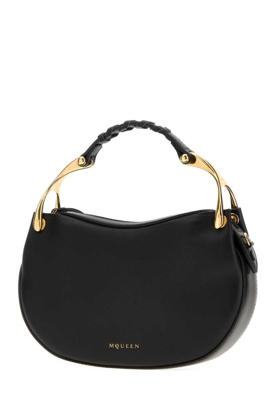 26FW 알렉산더 맥퀸 토트백 8746101HBCA 1000 Black - ALEXANDER MCQUEEN