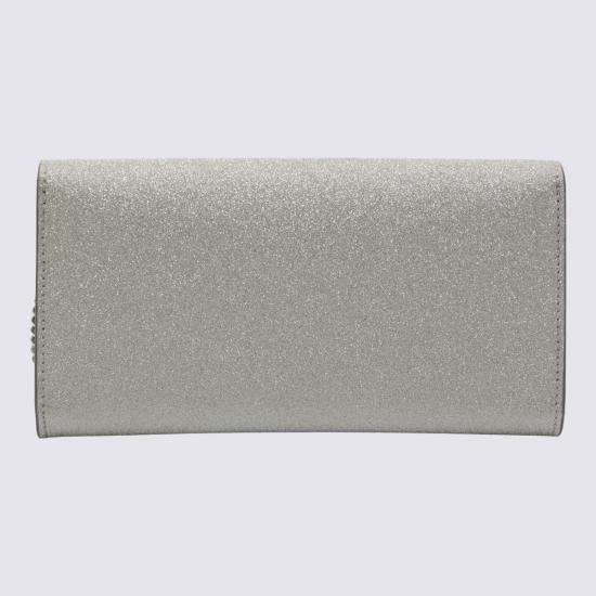 26FW 지미추 클러치/파우치 EMMIE IGTAA0009 Silver - JIMMY CHOO
