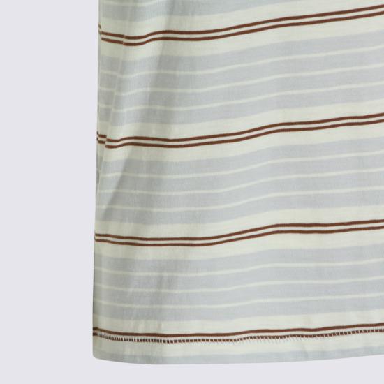 26FW 랙앤본 반팔 티셔츠 RE7M32PT3KW LTBLUMLTI White - RAG & BONE