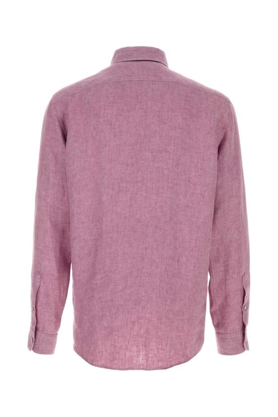 26SS 에르메네질도제냐 긴팔 셔츠 RUHX51A3SRF13 R06G Purple - ERMENEGILDO ZEGNA