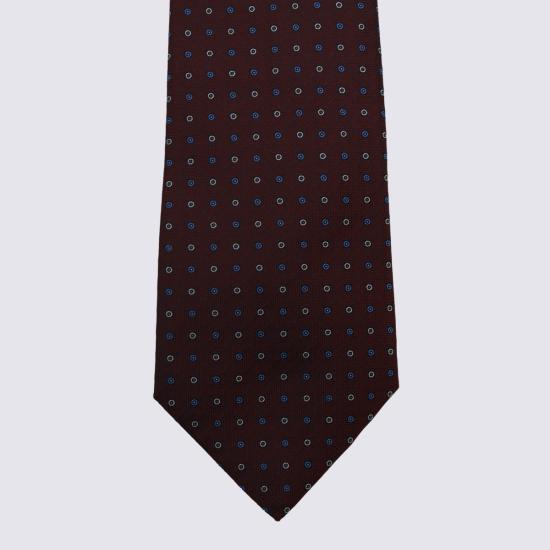 26FW 카날리 넥타이 18 HJ046181 BURGUNDY - CANALI