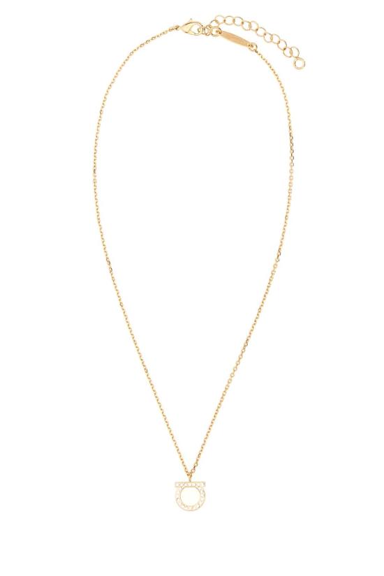 26FW 살바토레 페라가모 목걸이/팬던트 760132696656 GCOLGANSTRDIA Gold