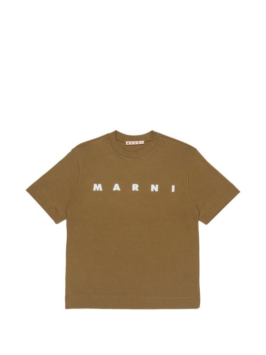 26FW [키즈] 마르니 티셔츠 M002MVM00RF 0M721 Marrone