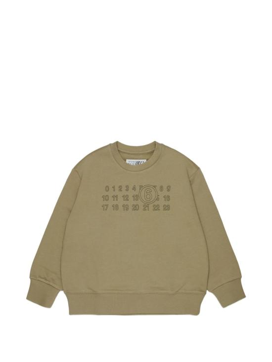 26FW [키즈] MM6 메종마르지엘라 니트/스웻셔츠 M61116MM02X M6516 Grigio