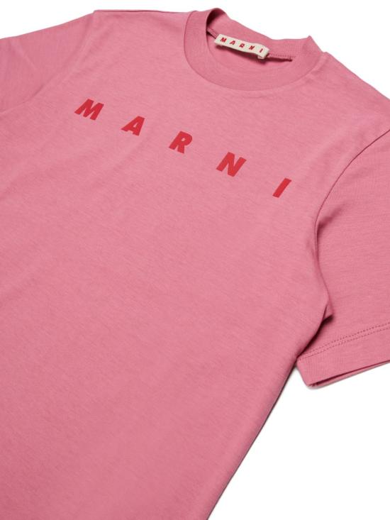 26FW [키즈] 마르니 티셔츠 M01601M00RF 0M352 Rosa - MARNI