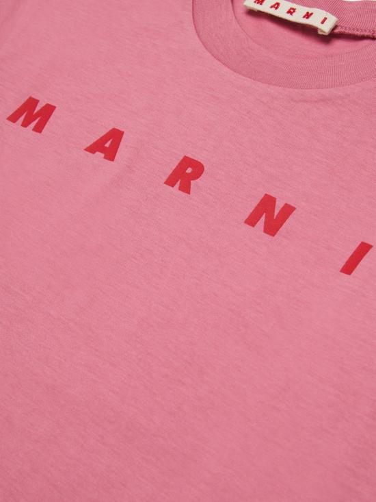 26FW [키즈] 마르니 티셔츠 M01601M00RF 0M352 Rosa - MARNI