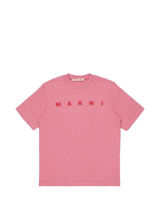 26FW [키즈] 마르니 티셔츠 M01601M00RF 0M352 Rosa