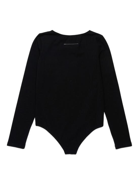 26FW [키즈] MM6 메종마르지엘라 원피스 수영복 M60911MM06L M6900 Nero - MM6 MAISON MARGIELA