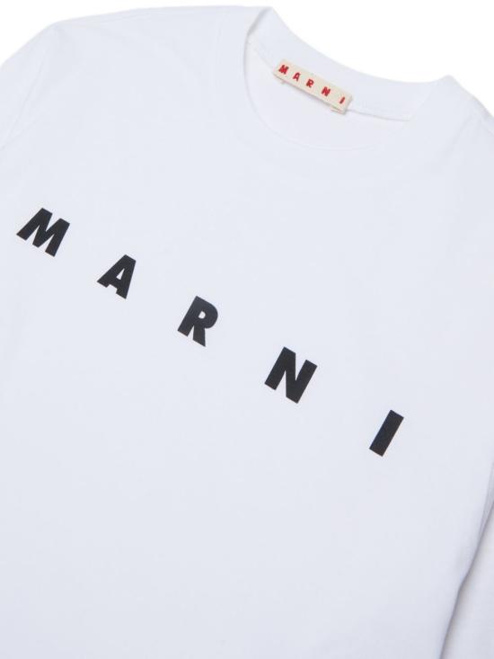 26FW [키즈] 마르니 니트/스웻셔츠 M01603M00RF 0M100 Bianco - MARNI