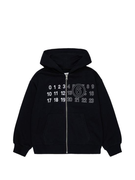 26FW [키즈] MM6 메종마르지엘라 니트/스웻셔츠 M61115MM02X M6900 Nero