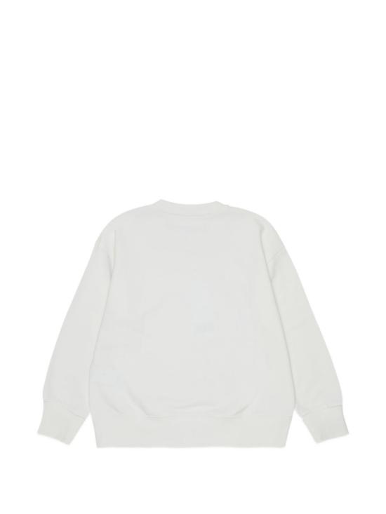 26FW [키즈] MM6 메종마르지엘라 니트/스웻셔츠 M61116MM02X M6102 Bianco - MM6 MAISON MARGIELA