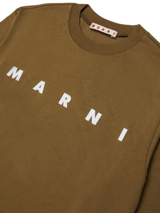 26FW [키즈] 마르니 니트/스웻셔츠 M01603M00RF 0M721 Marrone - MARNI
