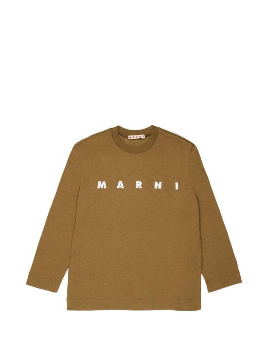 26FW [키즈] 마르니 니트/스웻셔츠 M01603M00RF 0M721 Marrone