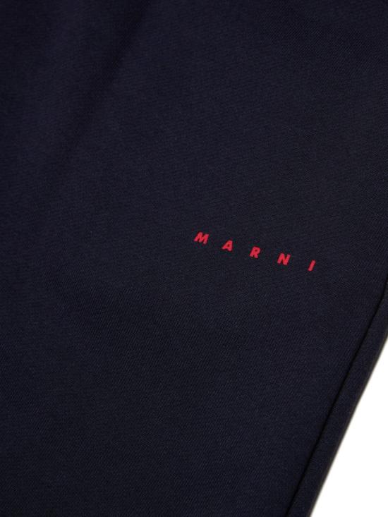 26FW [키즈] 마르니 스트레이트 팬츠 M01432M00V0 0M862 Blu - MARNI