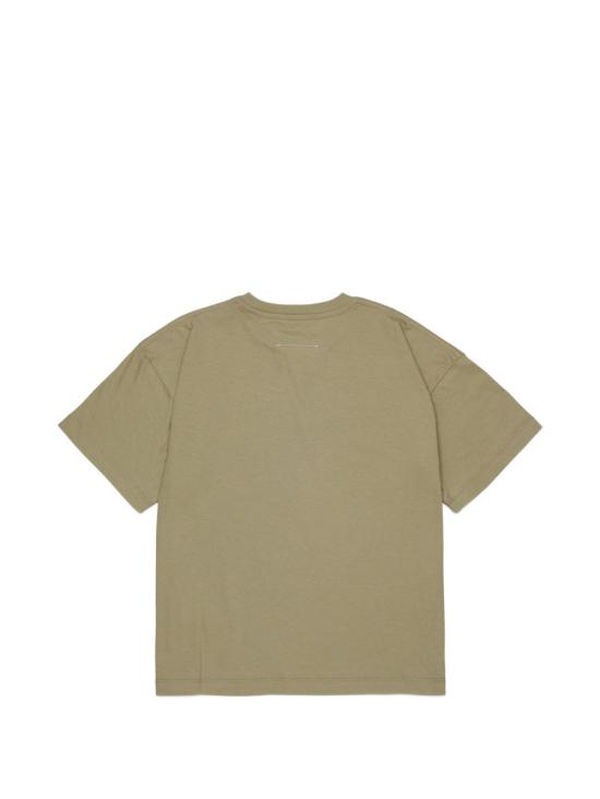 26FW [키즈] MM6 메종마르지엘라 티셔츠 M61117MM02Y M6516 Grigio - MM6 MAISON MARGIELA