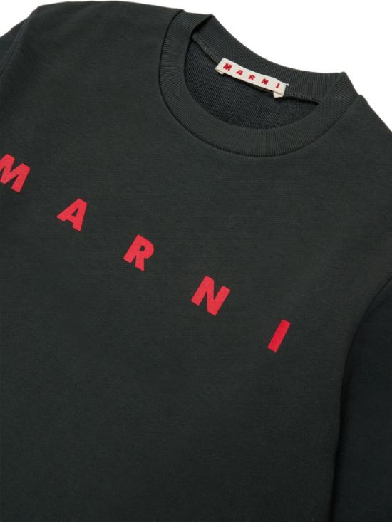 26FW [키즈] 마르니 니트/스웻셔츠 M01612M00V0 0M924 Grigio - MARNI