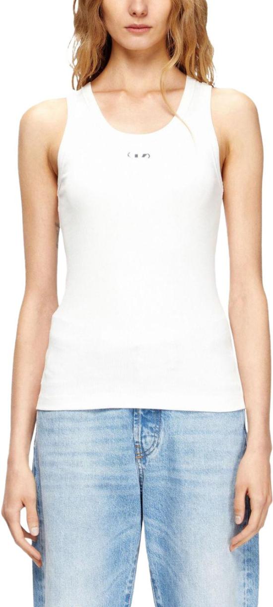 26SS 디젤 민소매 티셔츠 50603353375006 WHITE - DIESEL