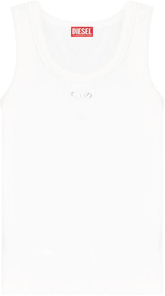 26SS 디젤 민소매 티셔츠 50603353375006 WHITE