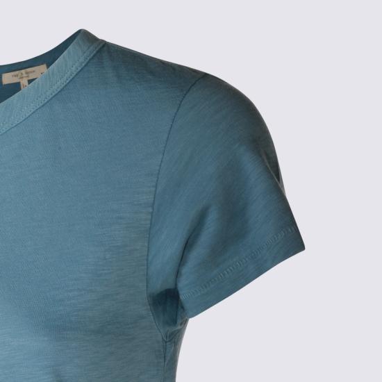 26FW 랙앤본 반팔 티셔츠 RE8C25FT3SW FOGBL LIGHT BLUE - RAG & BONE