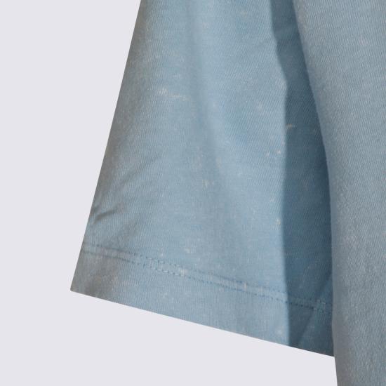 26FW 가니 반팔 티셔츠 A1050238 326 SOFT CHAMBRAY - GANNI
