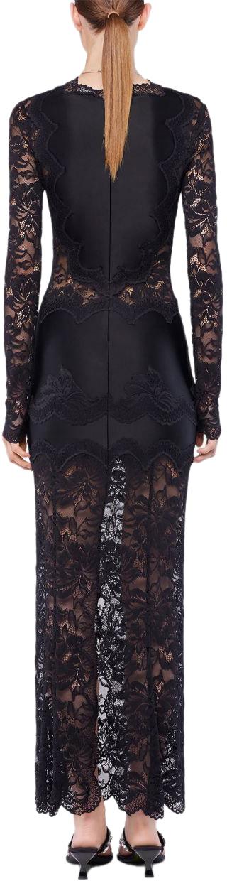 26SS 파코라반 롱 원피스 26PJRO231PA0170P001 BLACK - PACO RABANNE