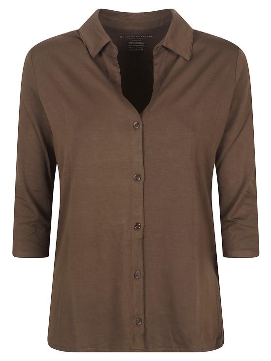 26SS 마제스틱필라쳐 반팔 티셔츠 M001 FCH100 1079 Brown