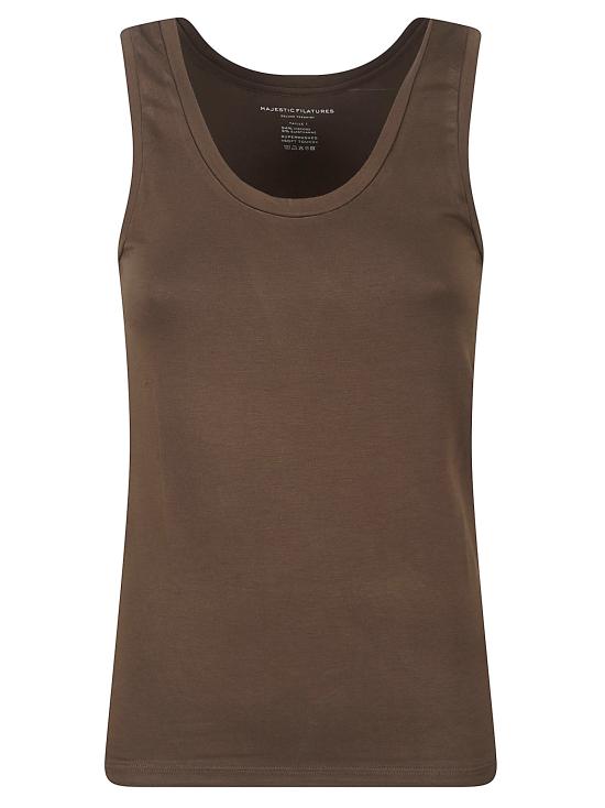 26SS 마제스틱필라쳐 반팔 티셔츠 M001 FDE002 1079 Brown