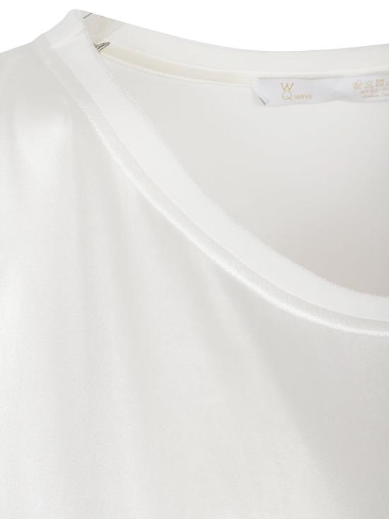 26SS 큐윈스 긴팔 티셔츠 POPPY C S3 301 White - Q-WINS