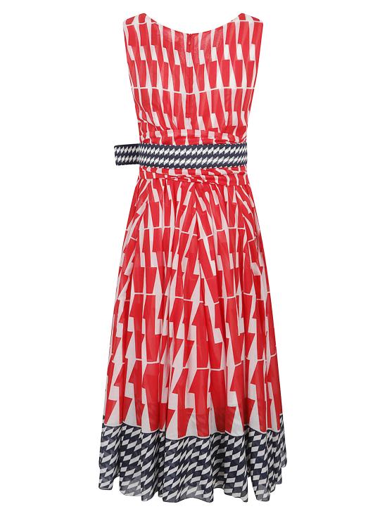 26SS 사만다 성 미디 원피스 ASTER DRESS BOAT ZIGZAG Fantasy - SAMANTHA SUNG