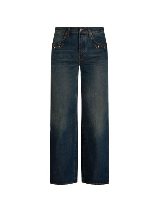 26FW 구찌 홀스빗 코튼 데님 팬츠 864707 XDDFW4011 DENIM