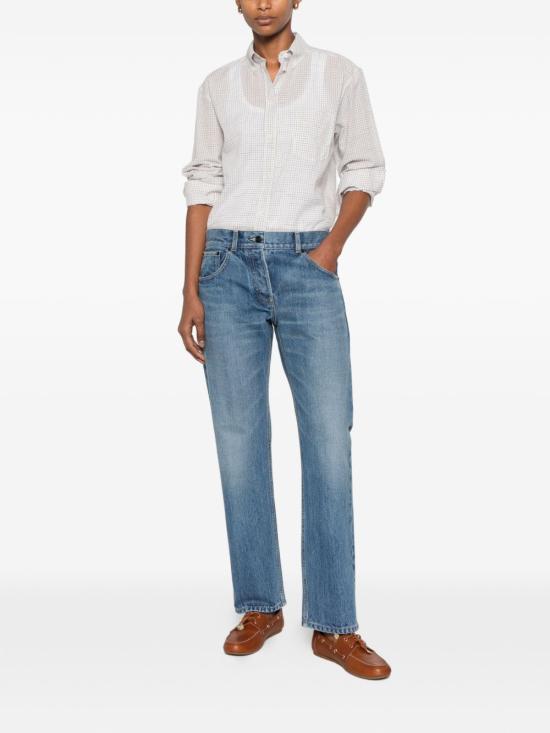 26SS 더로우 Fima 진 10902W5045 MDI NAVY - THE ROW