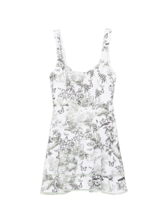 26SS 앨리스 앤 올리비아 숏 원피스 CC604P53505 T145 WHITE