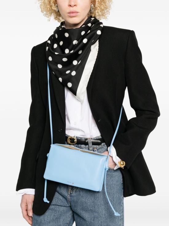26SS 셀린느 트리오 플랩백 스무스 램스킨 10P862O86 07SB LIGHT BLUE - CELINE