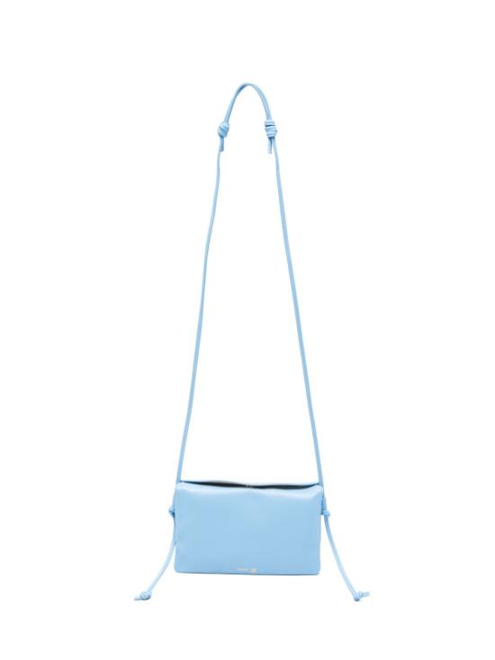 26SS 셀린느 트리오 플랩백 스무스 램스킨 10P862O86 07SB LIGHT BLUE