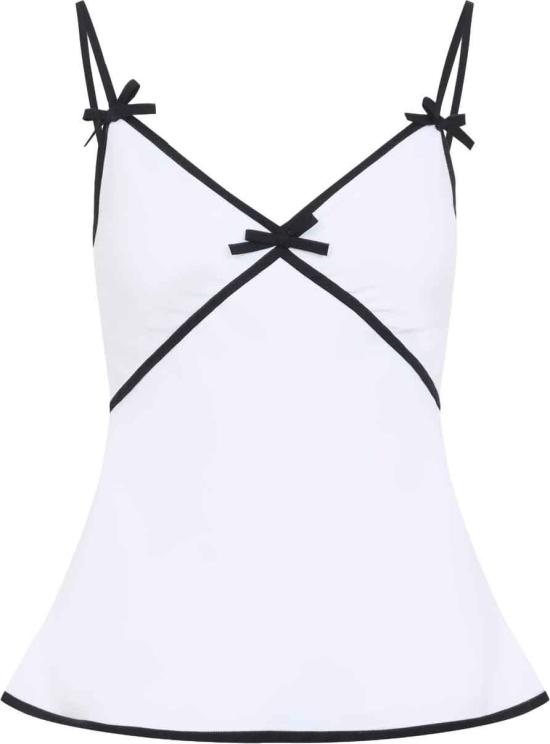  모스키노 민소매 티셔츠 262E080255330001BIANCO DIVERS