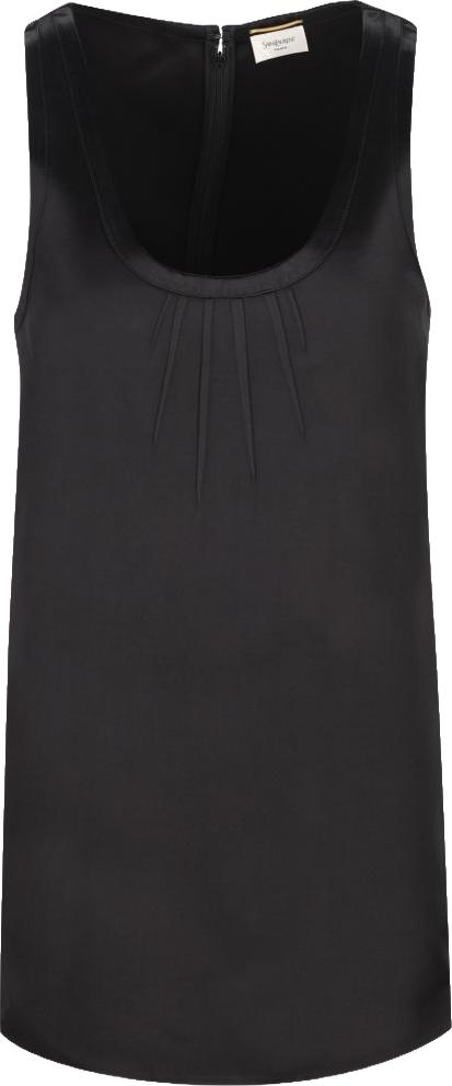 26SS 생로랑 숏 원피스 870784Y1K441000 BLACK