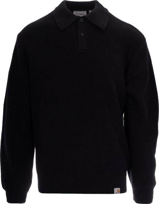 26FW 칼하트 폴로 티셔츠 I03685889XX BLACK