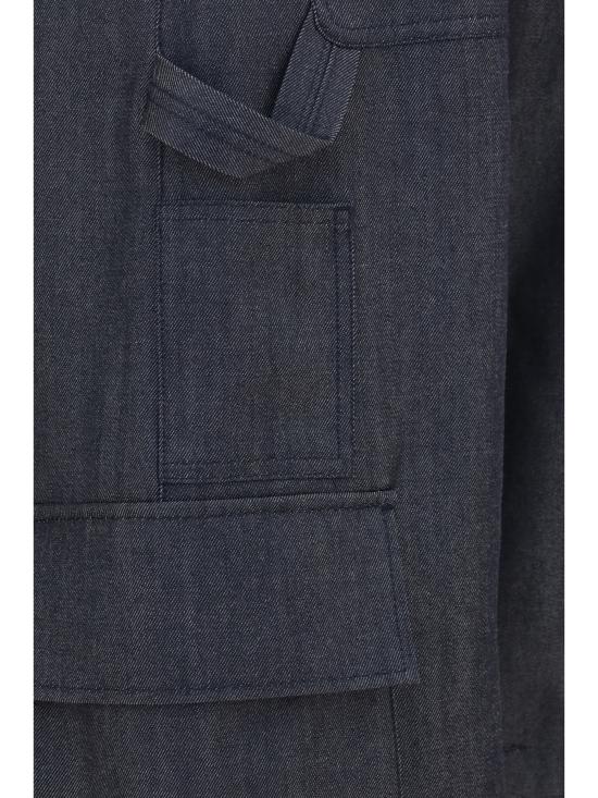 26FW 발렌시아가 유틸리티 울 카고 팬츠 A002ADTUT44 4100 BLUE - BALENCIAGA