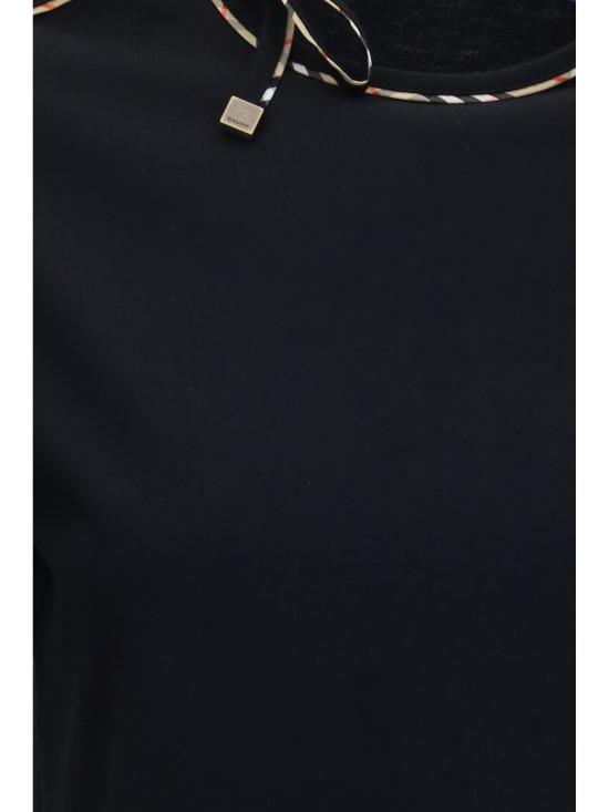 26FW 버버리 반팔 티셔츠 8126134 A1189 BLACK - BURBERRY